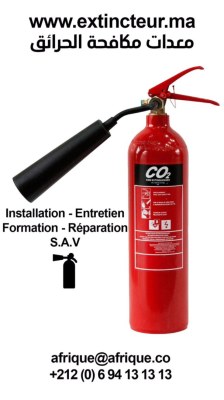 Sécurité incendie Maroc / Extincteur Rabat