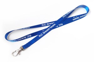 Screen print lanyard