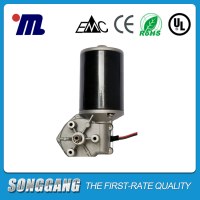 Micro DC worm geared motor SG-P76 , vibrator dc gear motor with low speed