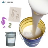 Two component room temperature curing silicone mold for epoxy resin