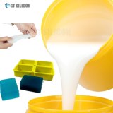 Wash hands with a toilet soap silicone rubber