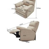 Sofá de una sola tela, cápsula espacial, sofá multifuncional, moderno espacio de ocio, sillón
