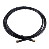 SMA Male to SMA Female LMR200 Black Cable with Low Loss
