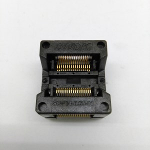 SSOP34 TSSOP34 IC Test Socket OTS-34-0.65-01 Burn in Socket SOP34 Chip Test Socket Prog...
