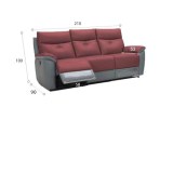 Nuevo sofá de cápsula espacial, arte de cuero inteligente, unidad de sala de estar minimalista mo...