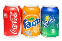 Coca-Cola, Fanta, Sprite, Pepsi