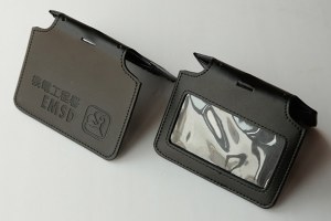 Genuine leather card holder