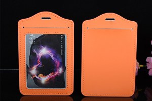 Genuine leather card holder