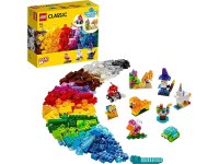 LEGO Classic - Briques transparentes créatives, 500 Pces (11013)