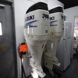 Slightly Used Suzuki 300HP 4-Stroke Outboard Motor Engine