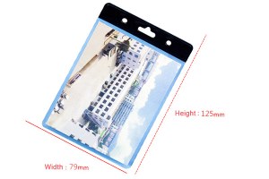 Soft PVC card holder