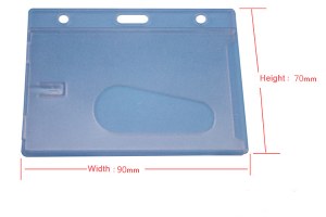 SW-425 Hard plastic card holder