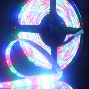 Waterproof flexiable Rope Light(12v RGB 300 led 5M)