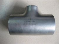 ANSI B16.9 stainless steel reducing tee