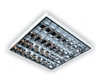 GRILL LIGHT T8 RECESSED