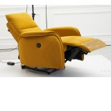 Sofá Space Capsule, tecnología de tela, sofá reclinable trasero eléctrico individual,...