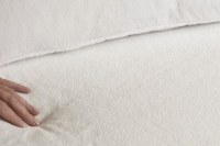 Impermeable tela de toalla colchón Protectores (PU laminado Terry Hijuelas)