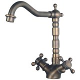 CONTEMPORARY CHROME FINISH WALL MOUNTED KITCHEN TAP
