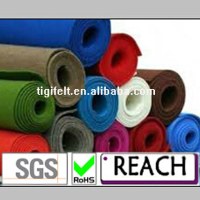Manufacturer of polyester felt, 1mm, 2mm, 3mm, packing in roll