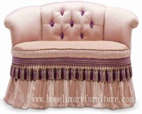 Silla TQ-028 del sofá del amor del taburete del extremo de la cama del salón de la cale...