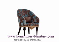 La tela de las sillas de cuero de las sillas que cena el lujo clásico de las sillas pre...