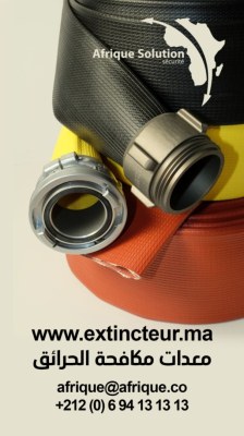 Tuyaux d'incendie aspiration et refoulement Rabat - Maroc