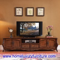 La TV coloca la tabla de madera JX-0964 de la sala de estar de los gabinetes de madera...