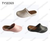 Fashion wedge heel ladies sandals clogs shoes