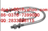 JGU-80 Cable u-bolt with anti-corrosion alloy