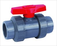 Plastic true union ball valve