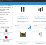 Detector al aire libre de haz infrarrojo de seguridad perimetral inalámbrica solar