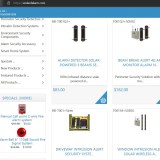 Detector al aire libre de haz infrarrojo de seguridad perimetral inalámbrica solar