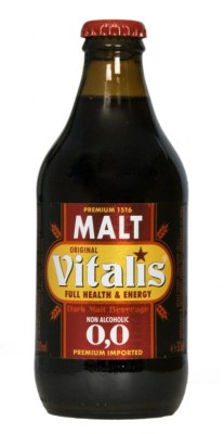 Bebida de Malta Vitalis botella 33 Cl