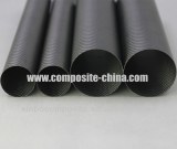 Customized Carbon Fiber Tube,50mm 3K Twill Weave C