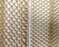 Metal Wire Mesh Curtains for Space Divider and Architecture Decoration