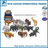 12-15cm realistic wild animal model toys 12pcs