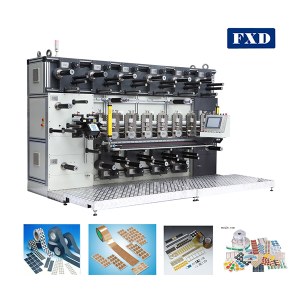 Circle knife IDPE film die cutting machine