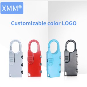 XMM Mini candado Cerradura de combinación de maleta de viaje de aleación de zinc XMM-8001