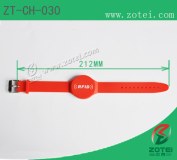 RFID Soft PVC wristband tag(ZT-CH-030)