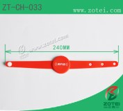 RFID Soft PVC wristband tag(ZT-CH-033)