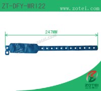 RFID one-time PVC wristband tag(ZT-DFY-WRI22)