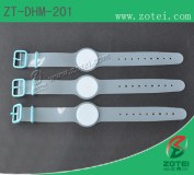RFID Soft PVC wristband tag(ZT-DHM-201)