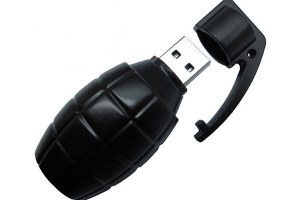 Plastic USB flash drive