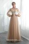Tulle Wedding Dress with Long Baggy Sleeves